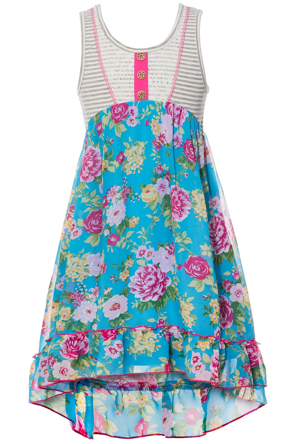Floral Knit Top Floral Dress