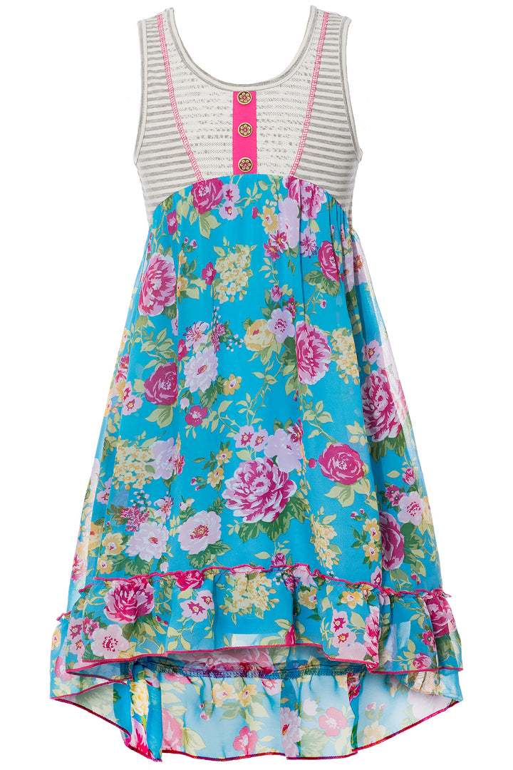 Floral Knit Top Floral Dress