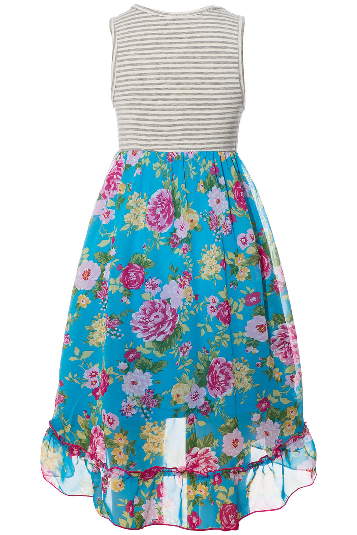 Floral Knit Top Floral Dress