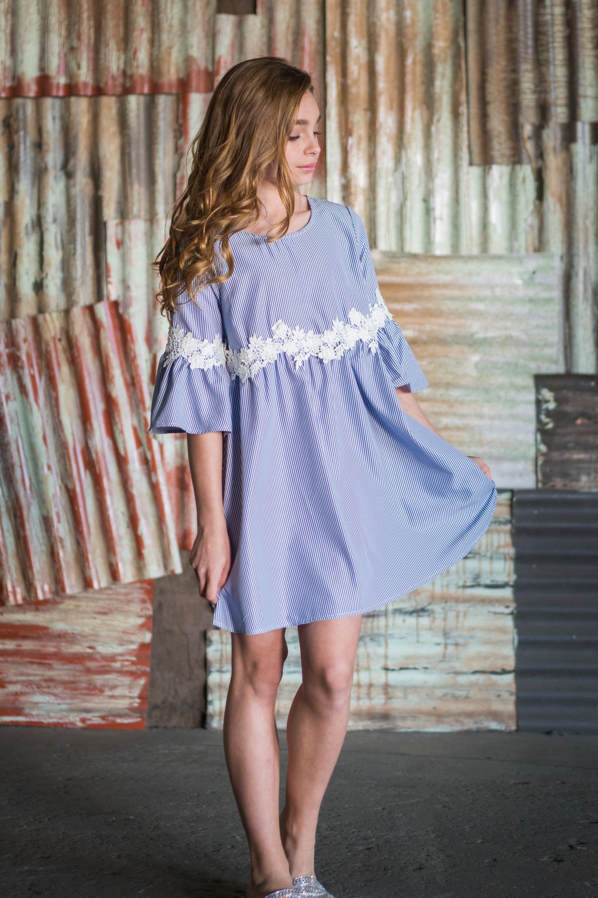 BLUE STRIPE TUNIC
