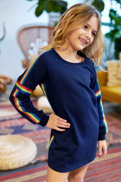 Big Girls Casual Sweatshirt Dress