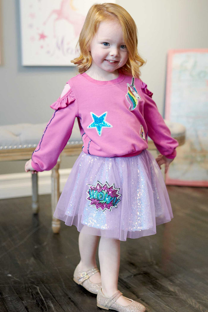 Little Girls Sequin Tutu skirt