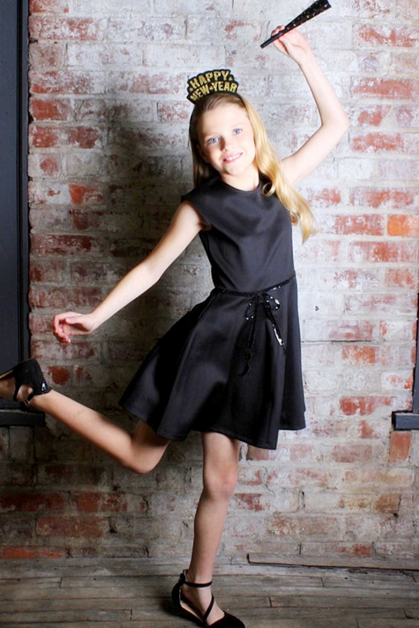 hannah banana sequin dress Hannah Banana Girl's Sequined Star Dress, Size 4-6X and Matching Items & Matching Items