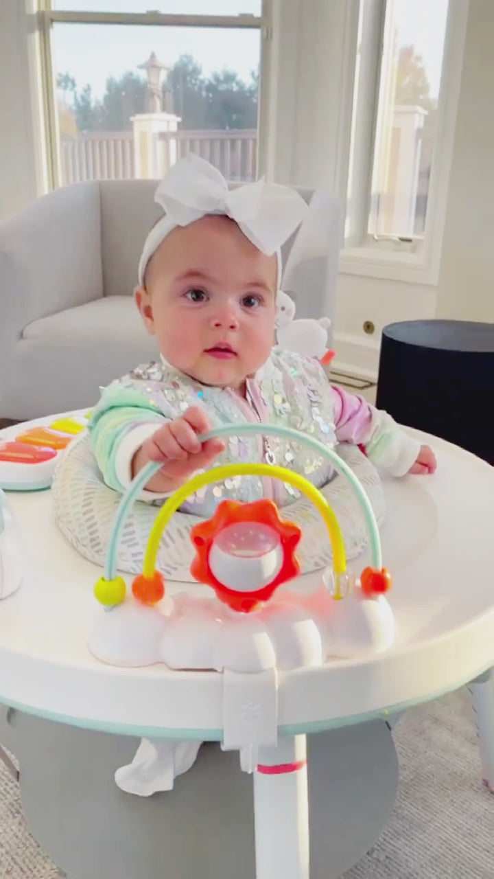 Baby Girls Mermaid Metallic Sequin Bomber Jacket