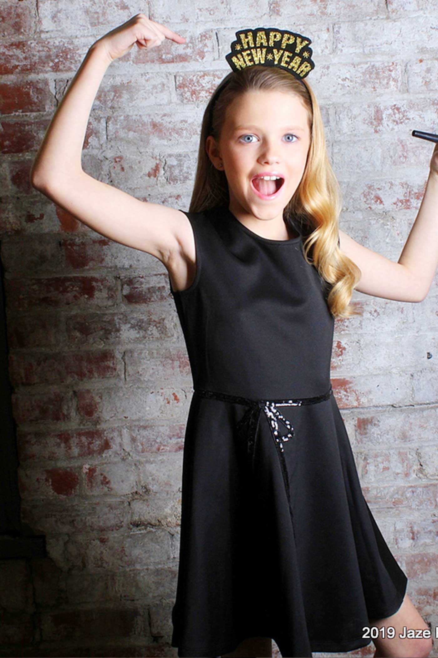 hannah banana sequin dress Hannah Banana Girl's Sequin Star-Print Dress, Size 4-6