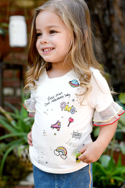 Toddler Girls Little Girls Graphic T-shirt