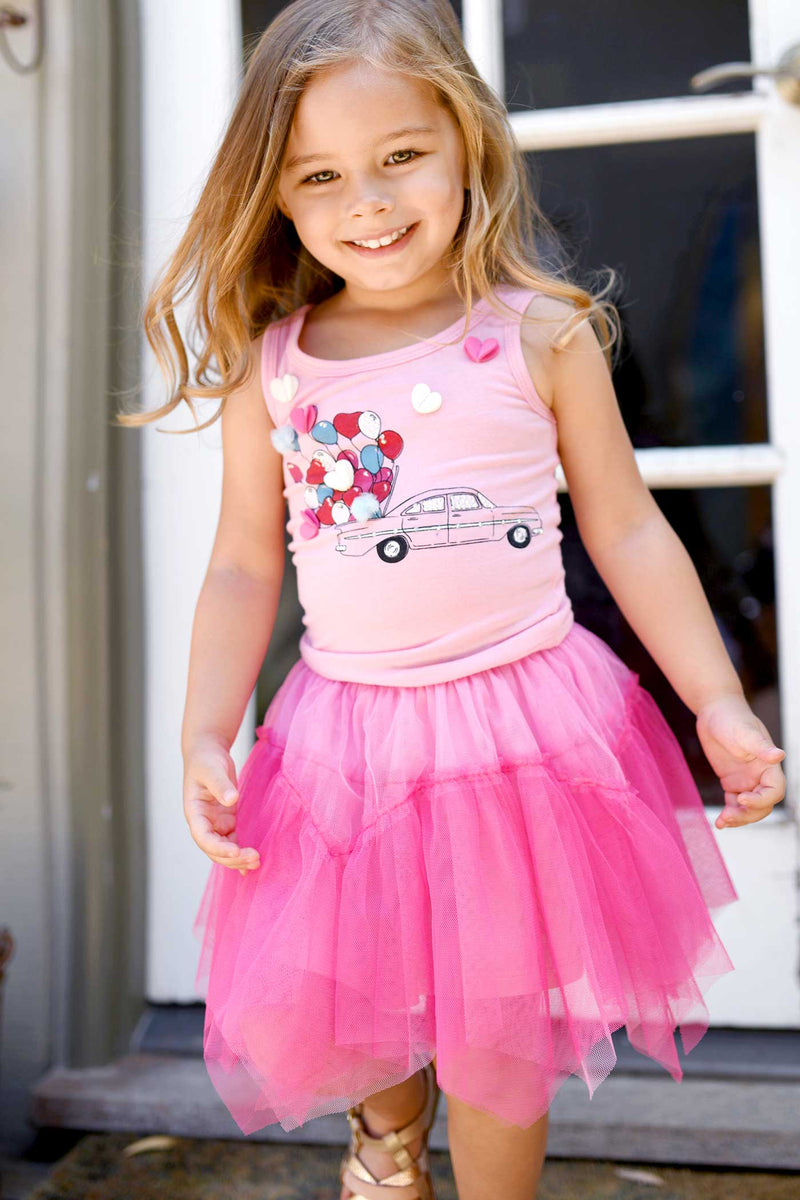 Toddler Girls Little Girls Hanky Tutu Skirt