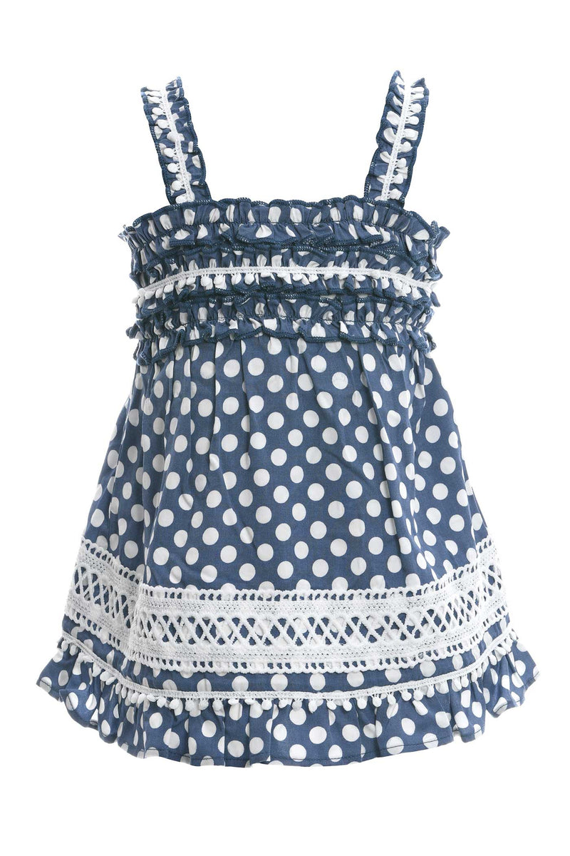 Toddler Girls Little Girls Polka Dot Sundress