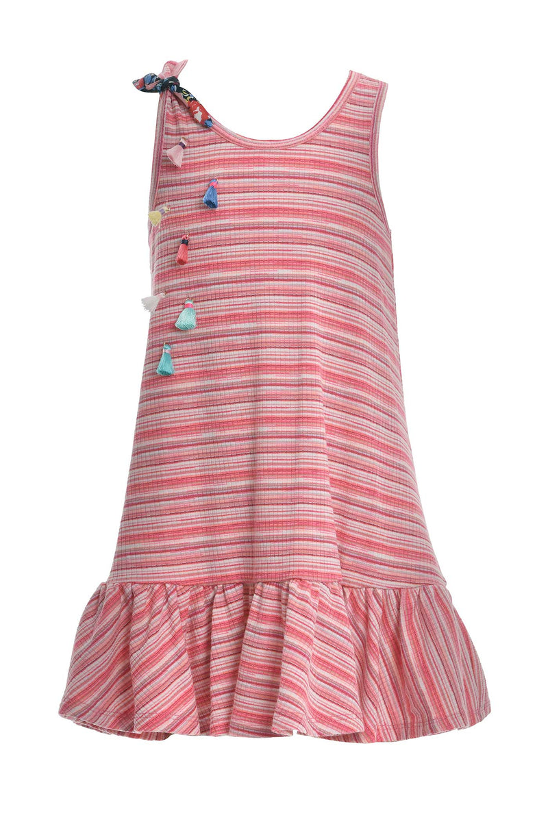 Toddler Girls Little Girls Striped Tank Dress