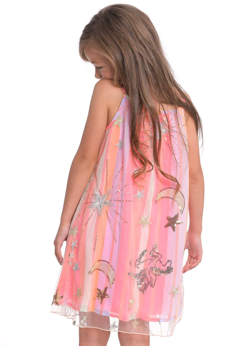 Toddler Girls Little Girls Unicorn Slip Dress