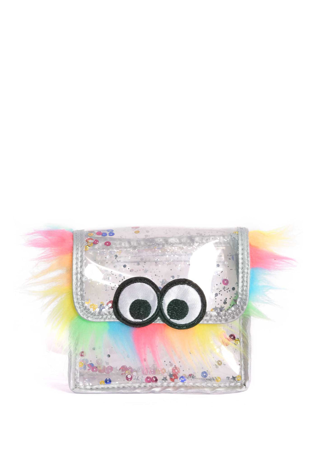 Girls Little Monster Clear Crossbody Bag