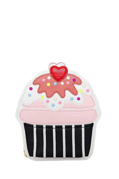 Girls Cupcake Crossbody Fashion Bag