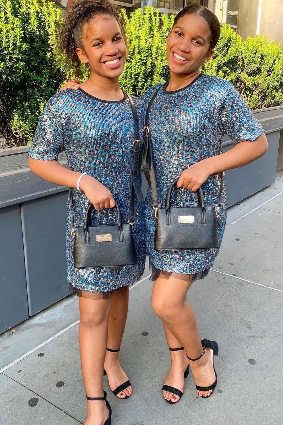 Little Girl's Leopard Print Loose Fit Dress