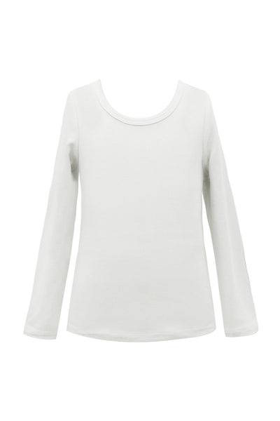 Hannah Banana Little Girl's Basic Staples Essentials Long Sleeve Top FALL & WINTER LAYERING