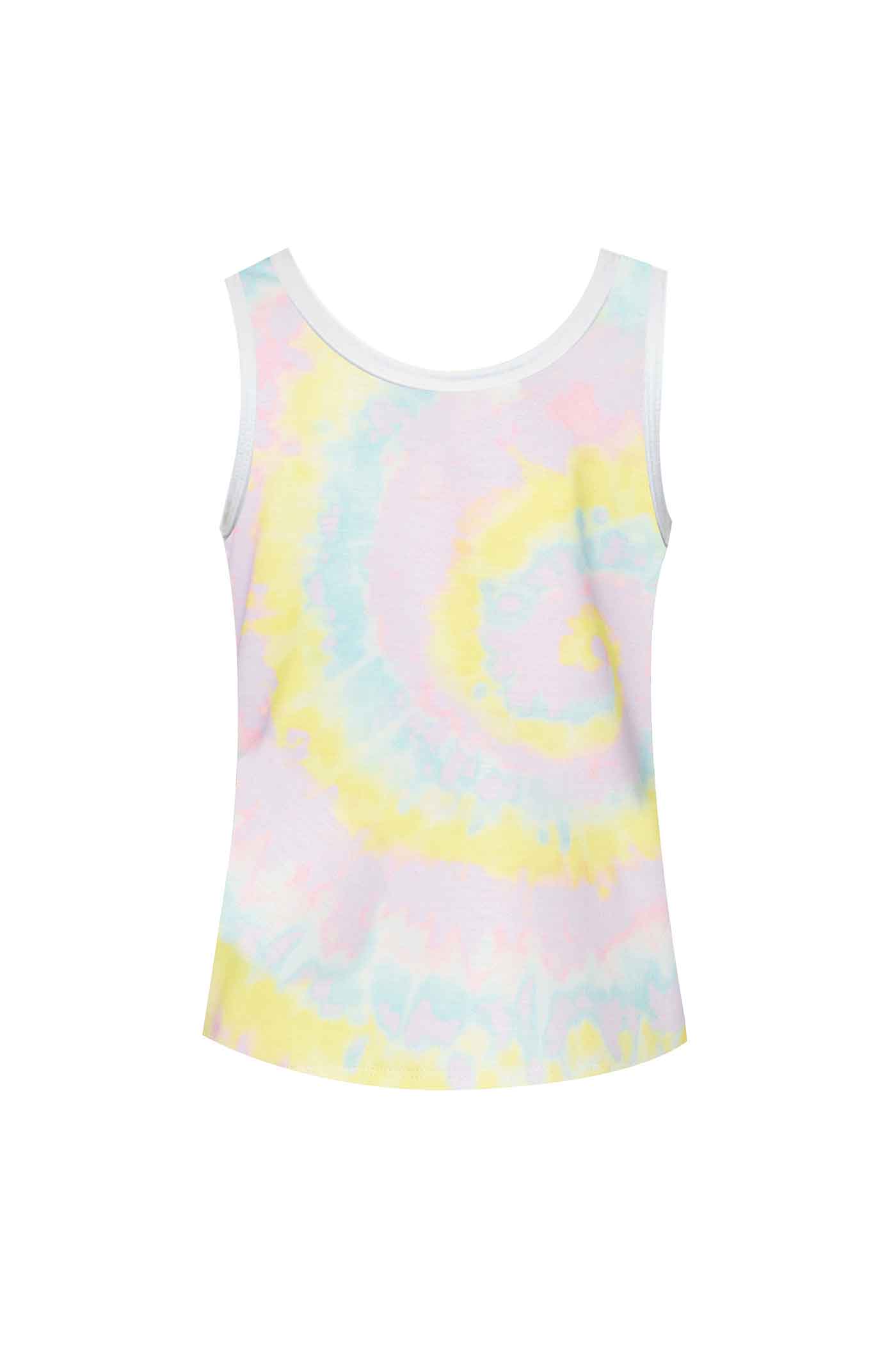 Hannah Banana Girls Swirl Tie-Dye Tank Top