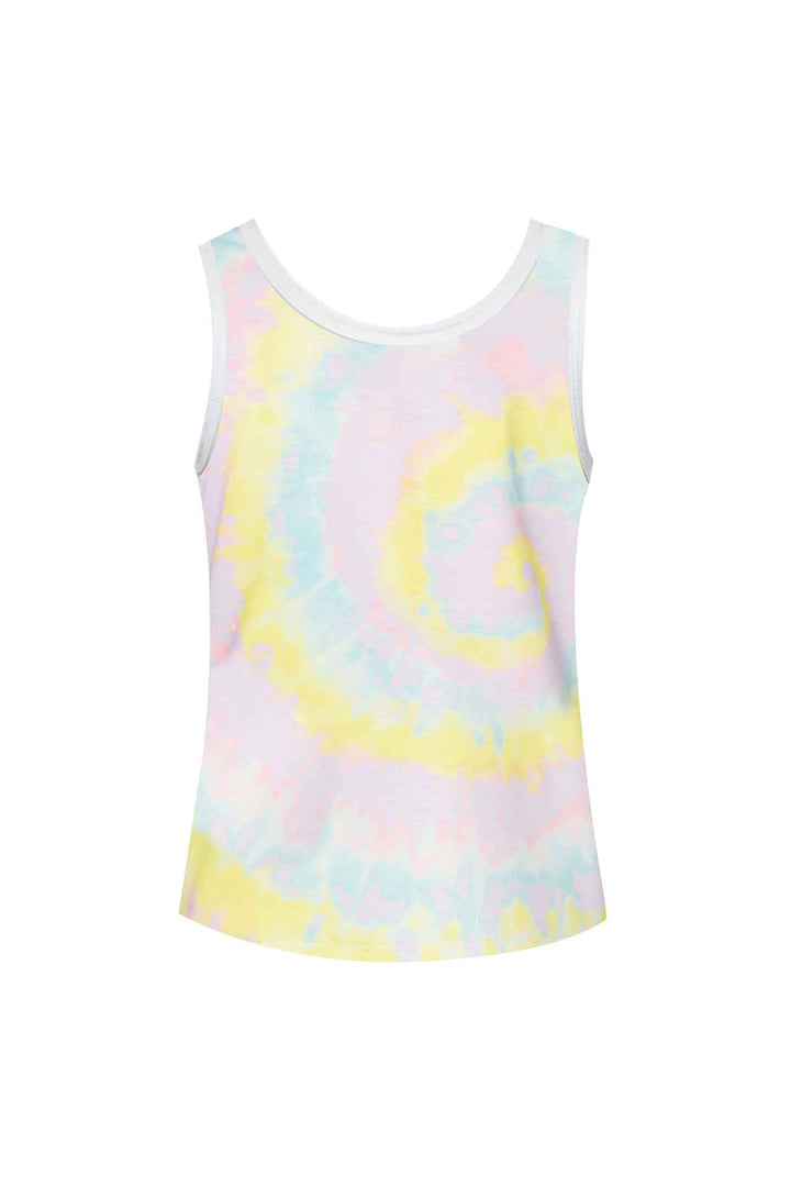 Hannah Banana Girls Swirl Tie-Dye Tank Top