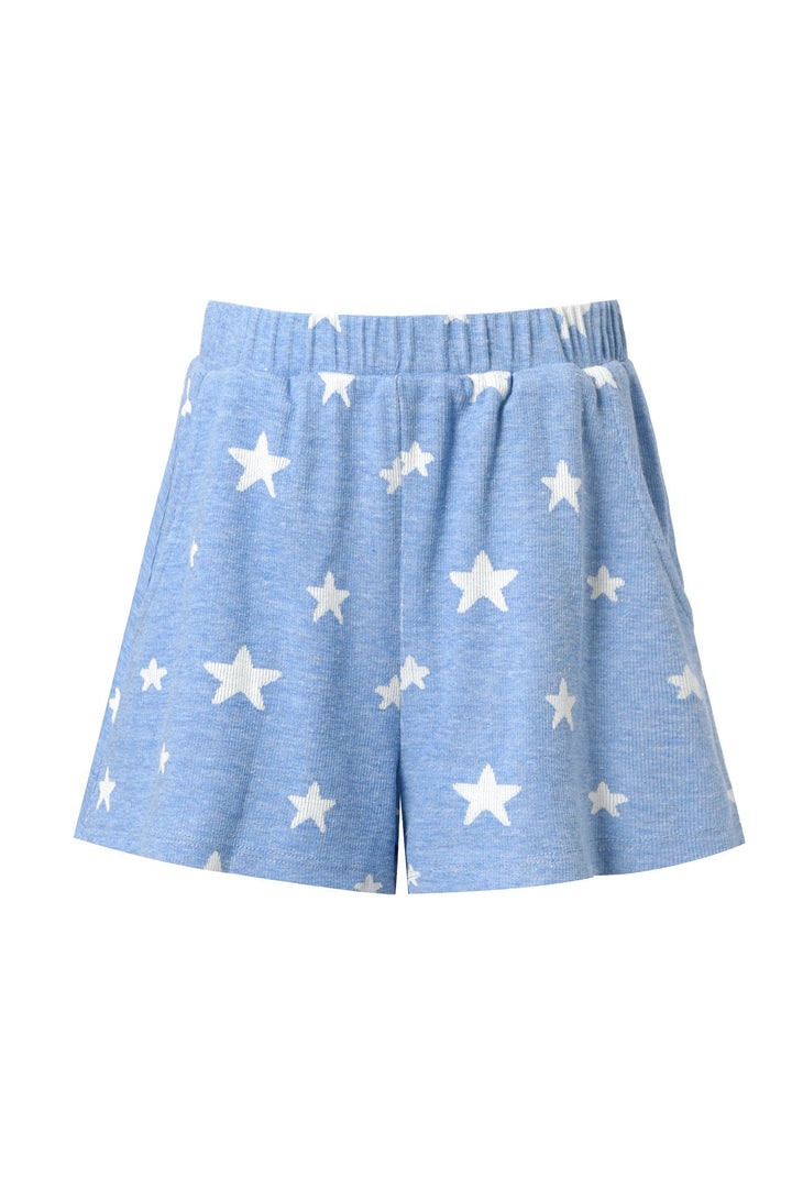 Hannah Banana Little Girl's Star Graphic Print Shorts