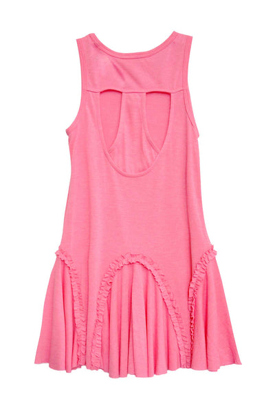 Hannah Banana Girls Dropped Waist Casual Jersey Tank Dress