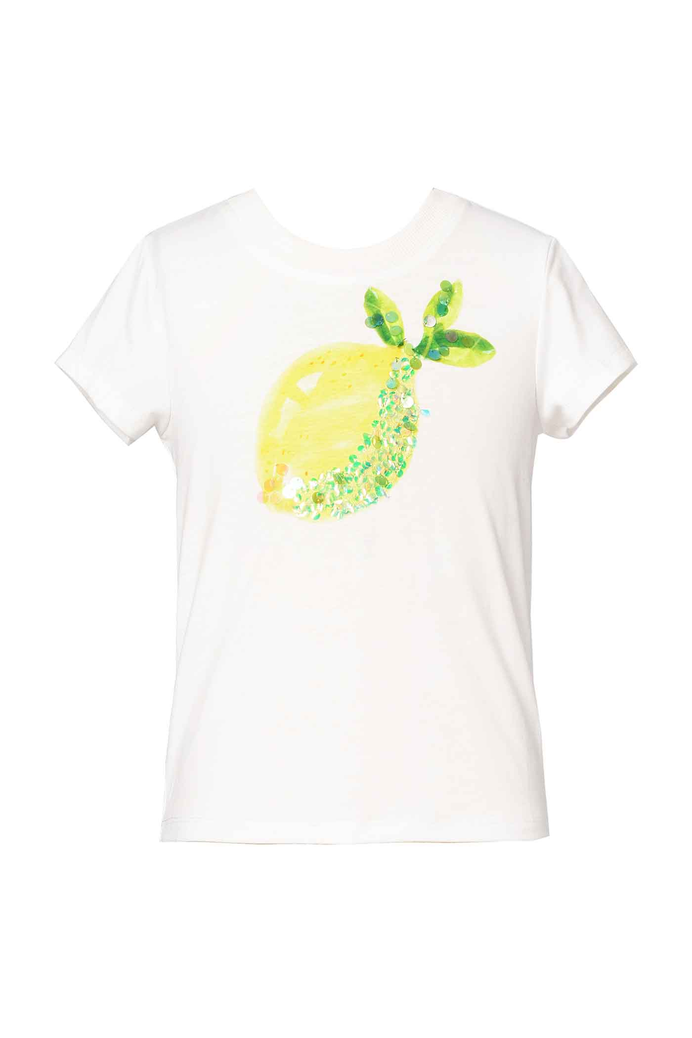 Hannah Banana Girls Lemon Short Sleeve T-shirt