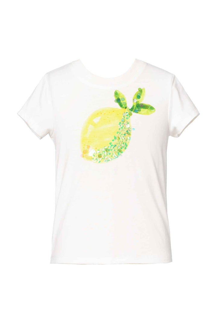 Hannah Banana Girls Lemon Short Sleeve T-shirt