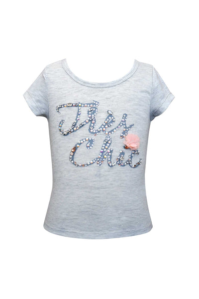 Hannah Banana Little Girls Tre's Chic Short Sleeve T-shirt