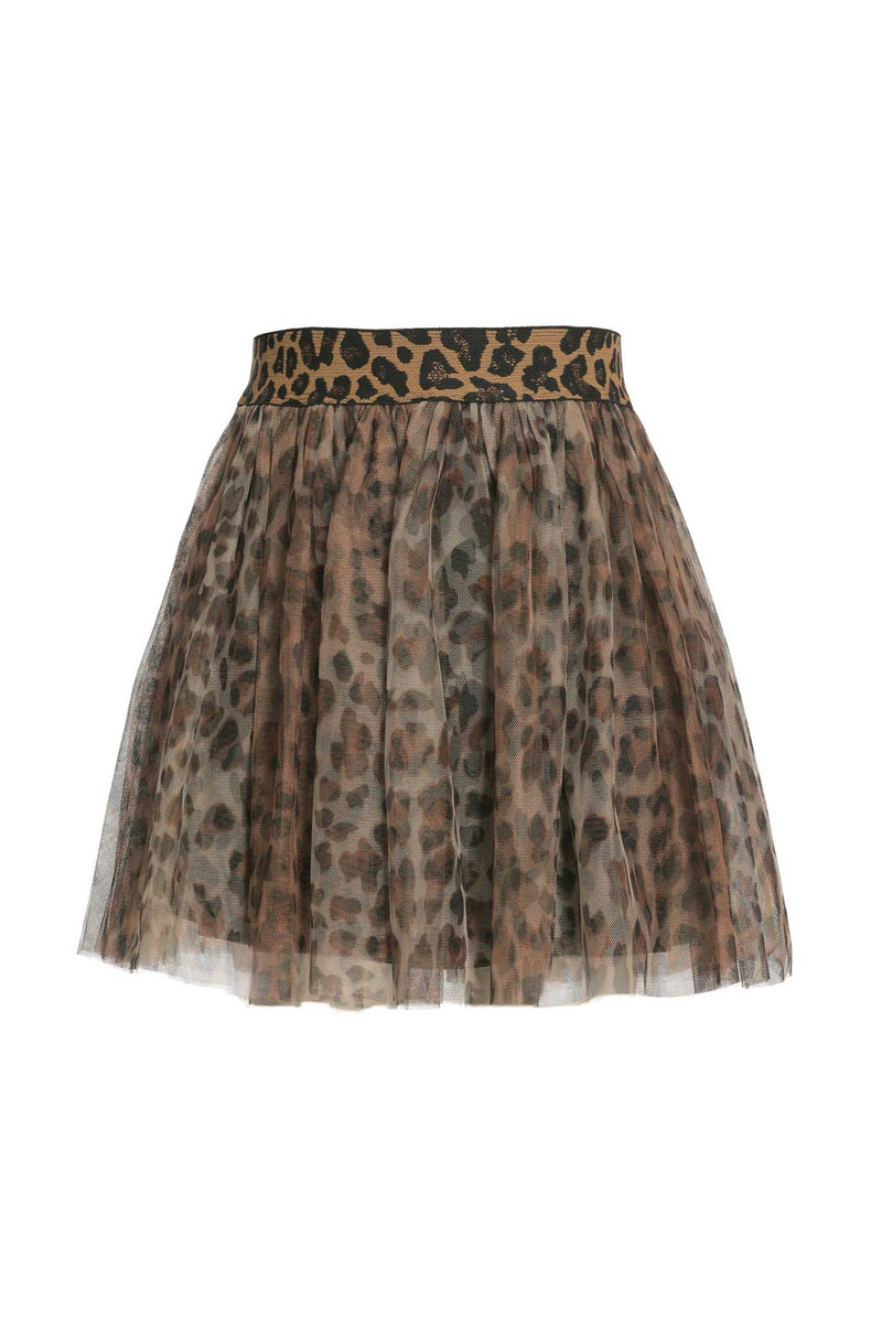 Hannah Banana Girls Animal Print Tutu Skirt