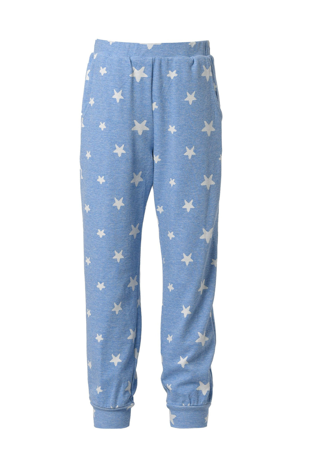 Little Girl's All Over Star Print Joggers