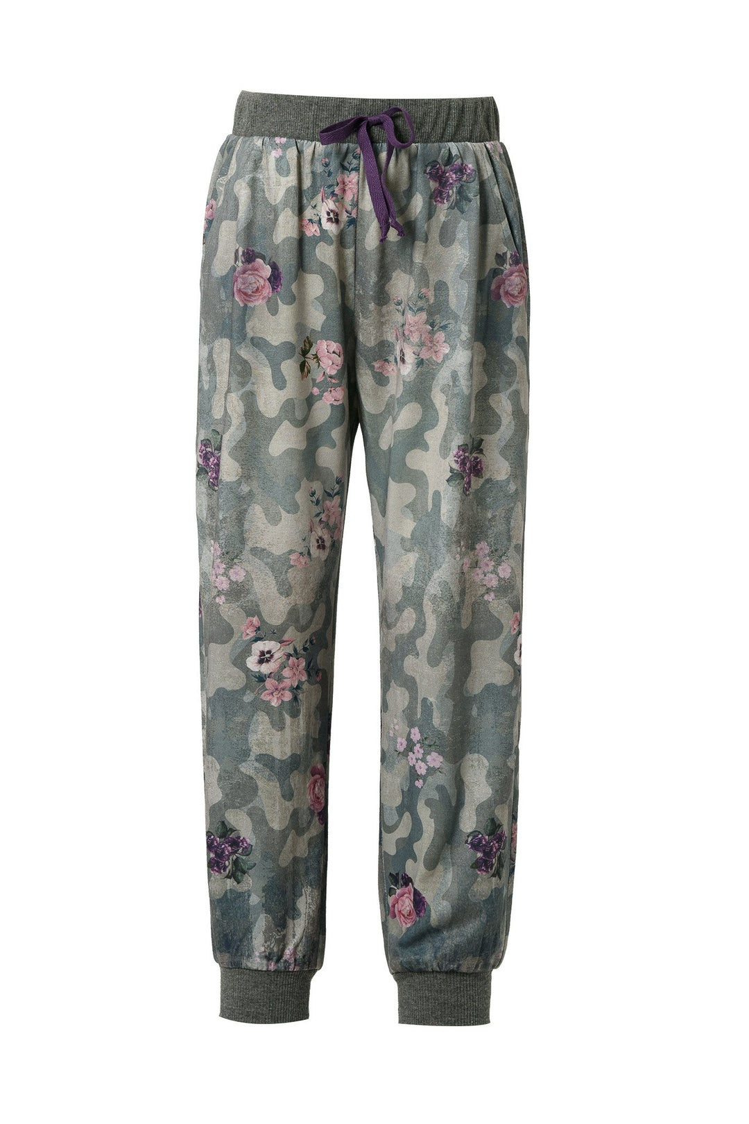 Hannah Banana Little Girl's Floral Print Camo Joggers