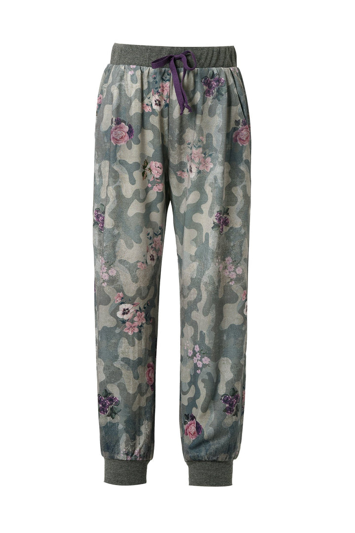 Hannah Banana Little Girl's Floral Print Camo Joggers