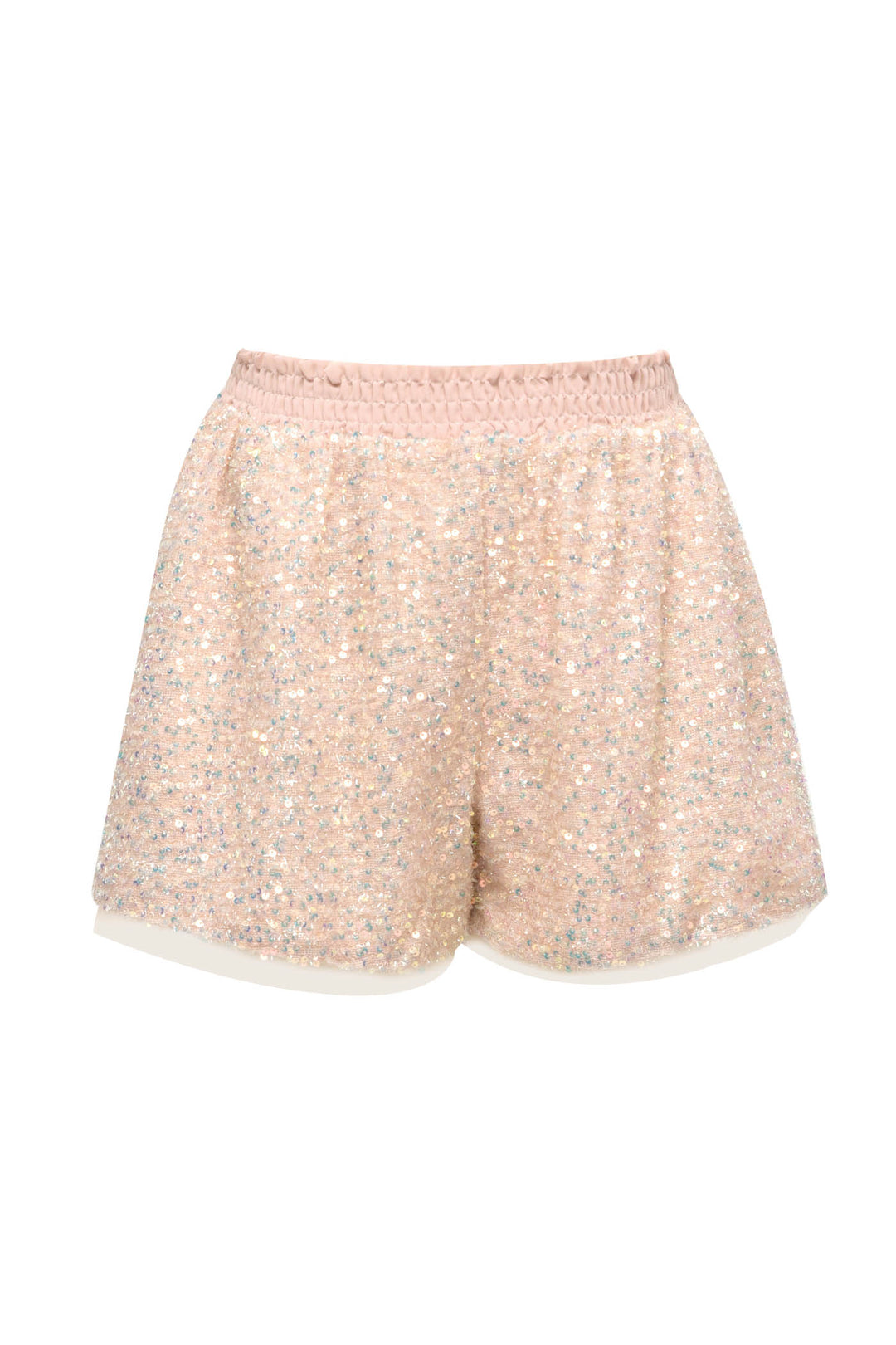 Little Girl's Iridescent Sequin Short