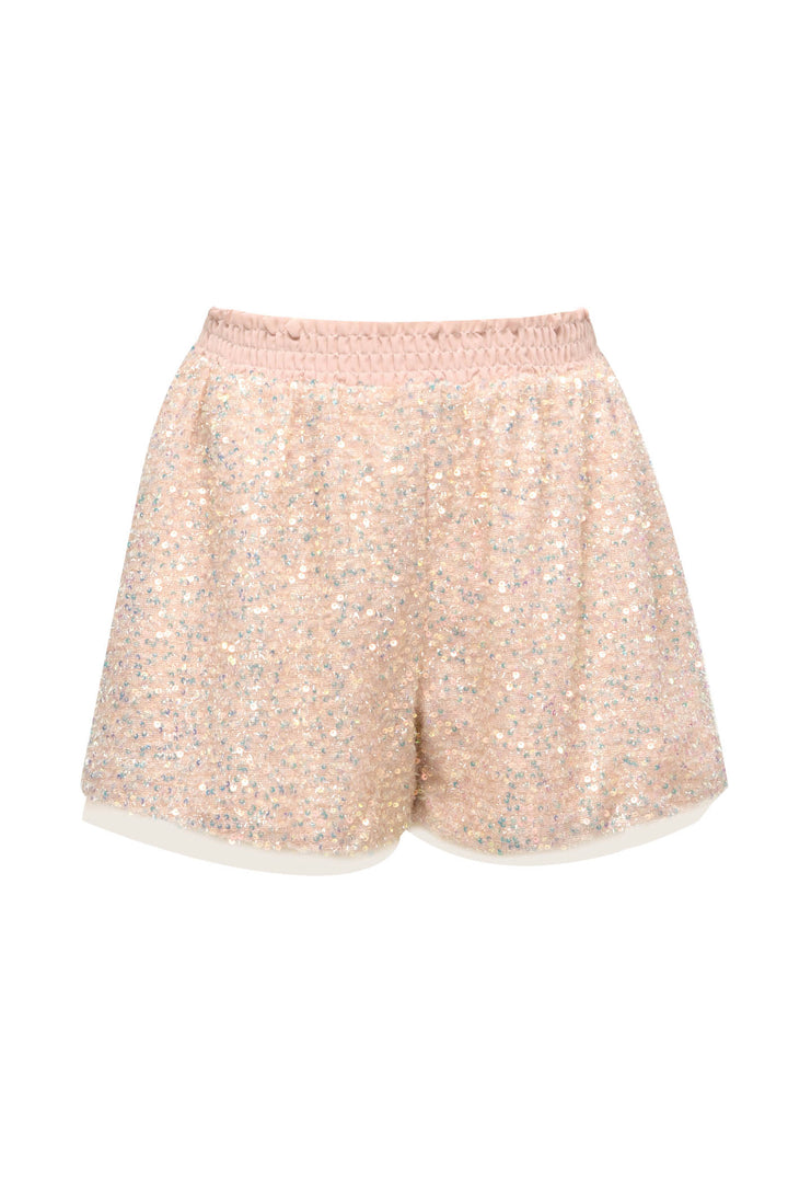 Little Girl's Iridescent Sequin Short