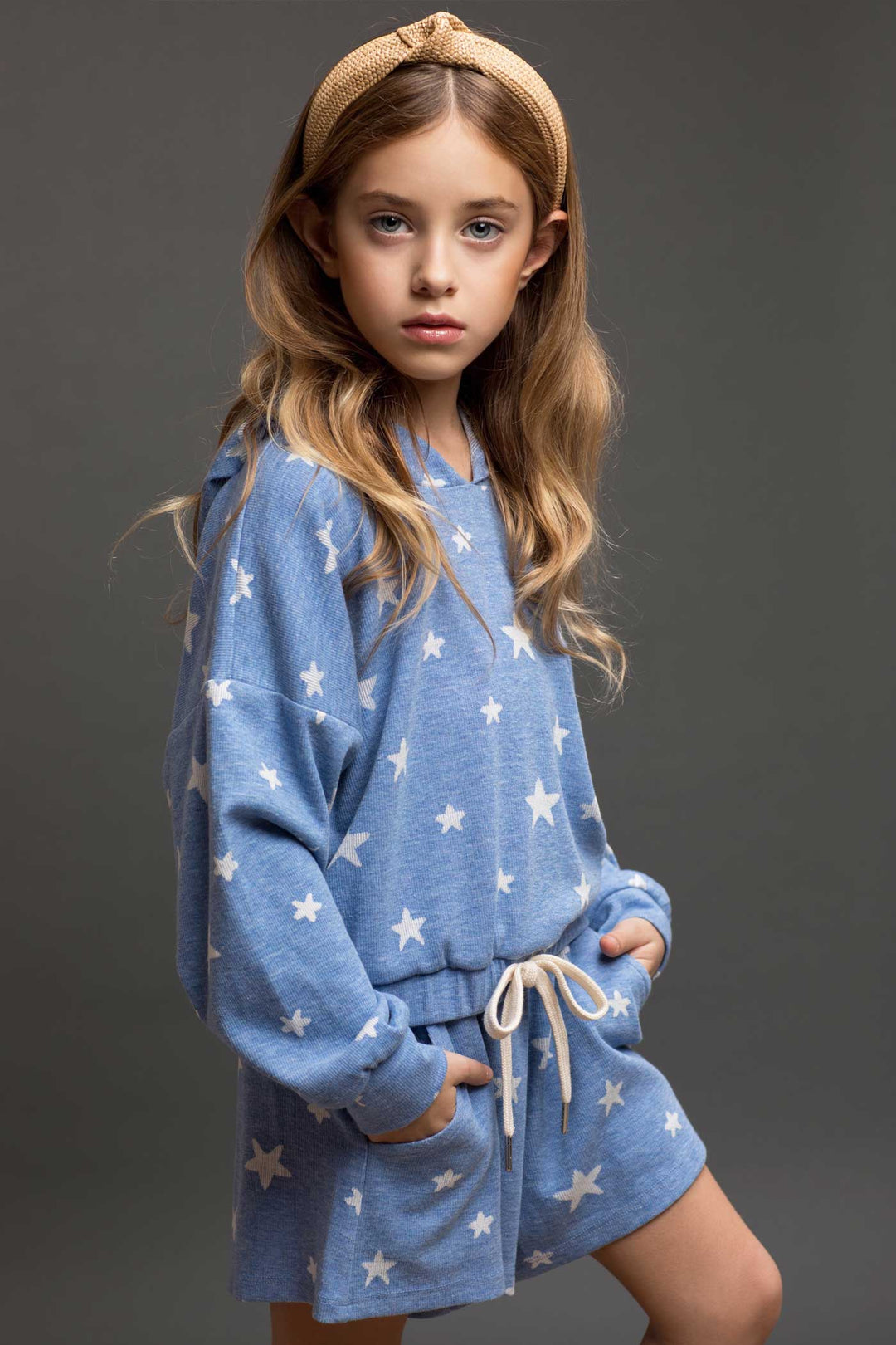 Hannah Banana Little Girl's Star Graphic Print Shorts