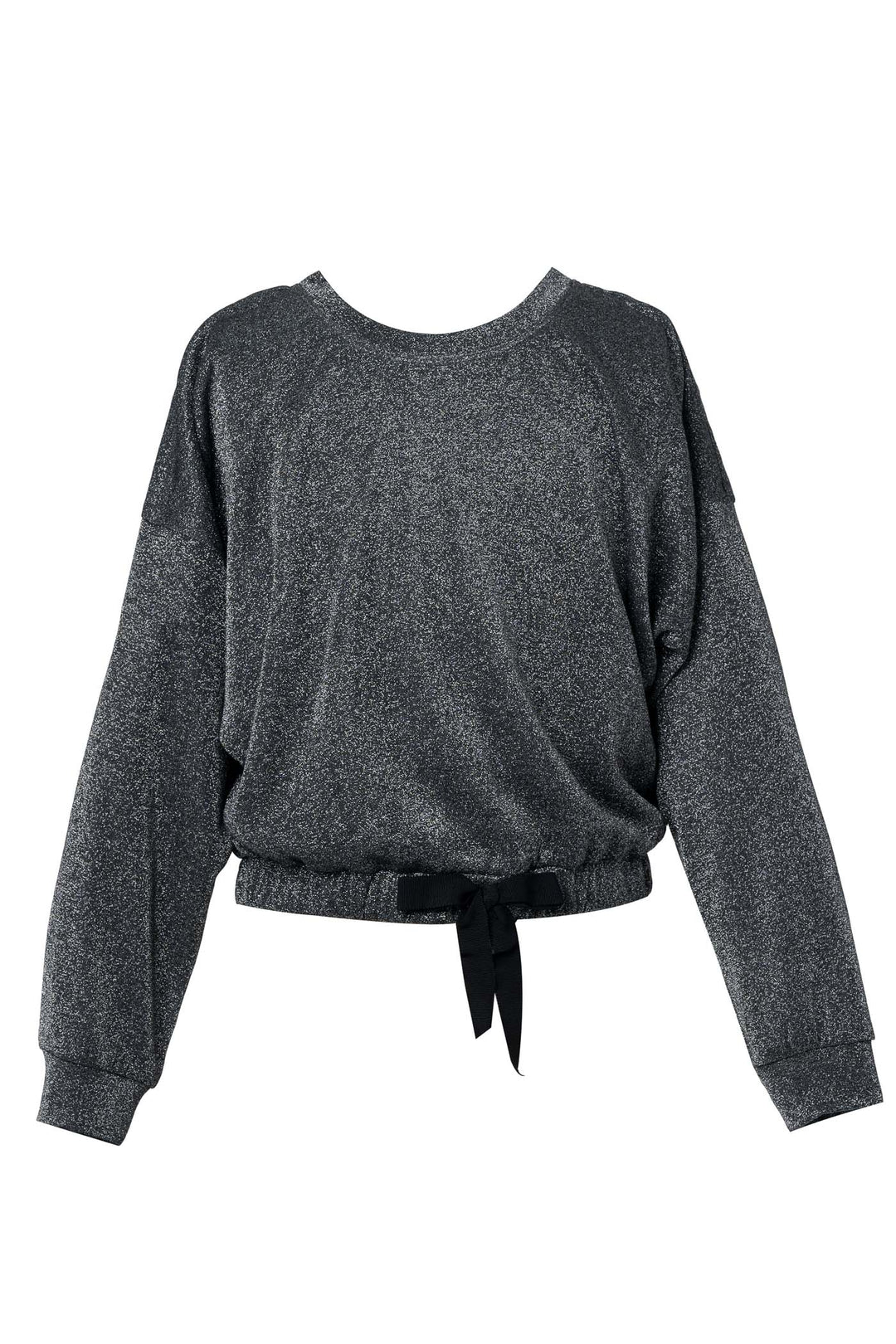 Hannah Banana Little Girl's Metallic Shimmer Sweatshirt