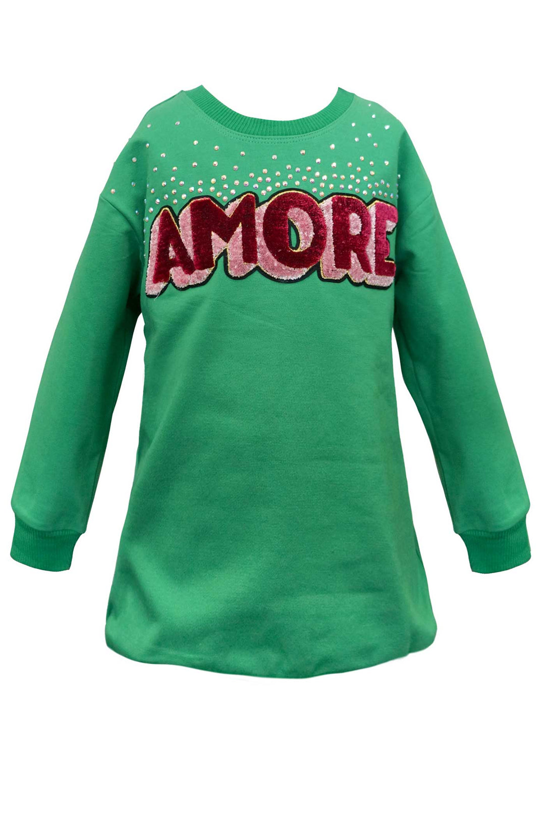 Hannah Banana Girls Amore Sweatshirt Dress