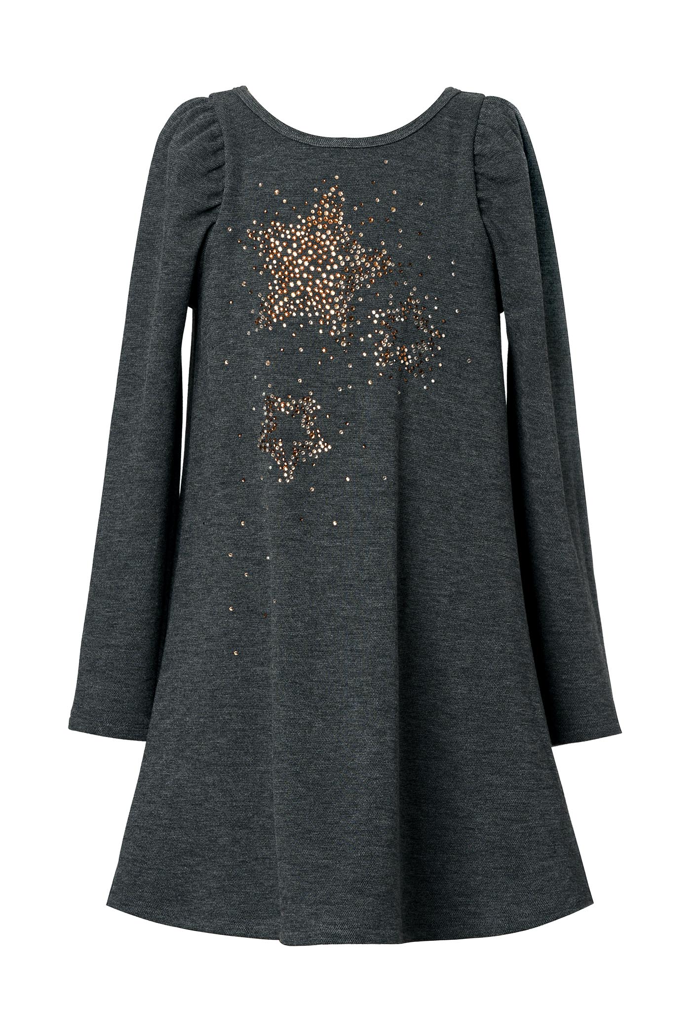 Hannah Banana Little Girl's Star Rhinestone Knit Dress