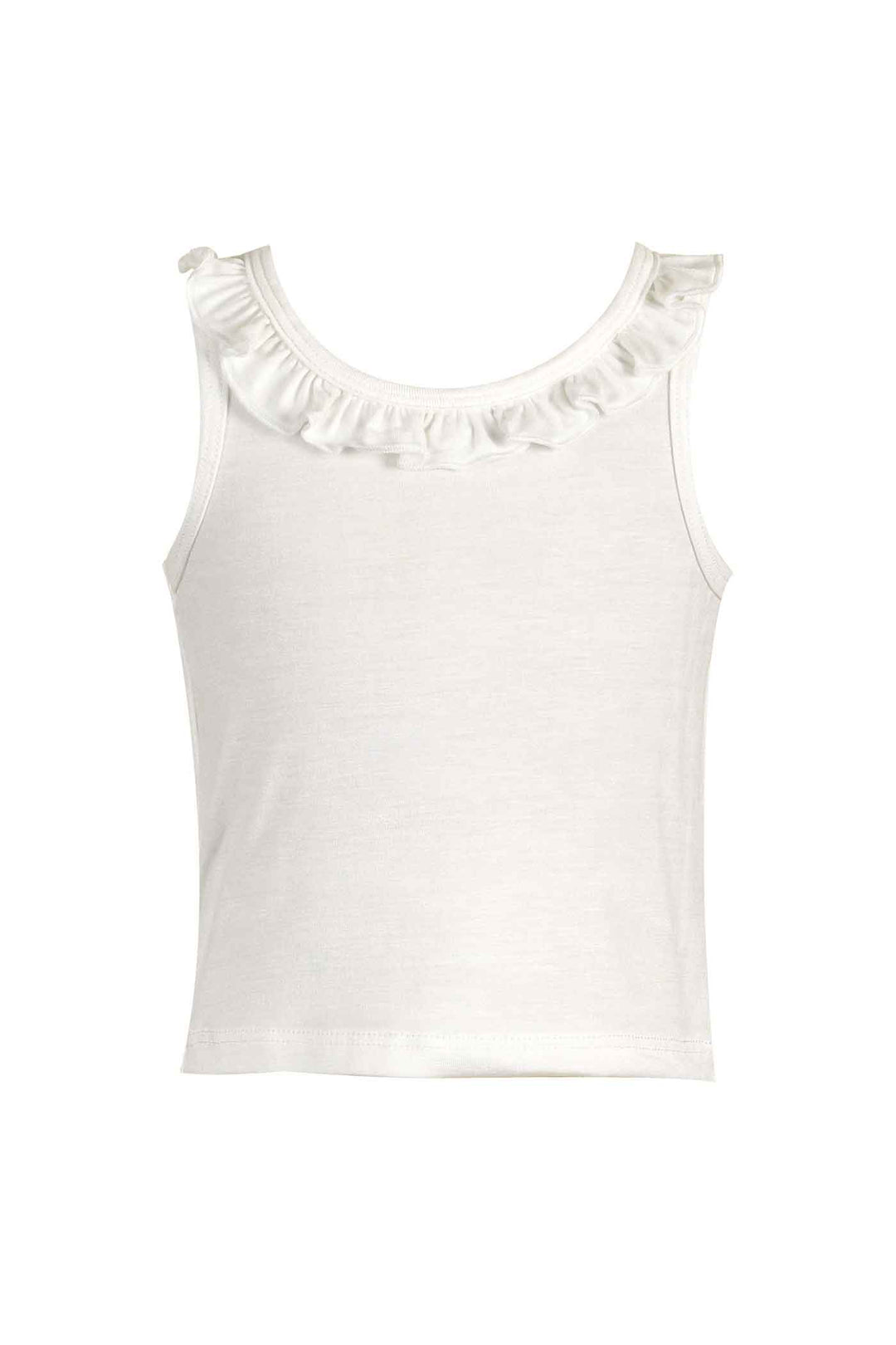 Baby Sara Little Girls Ruffled Basic Tank Top Fall Layering Pieces for Little Girl's Toddler