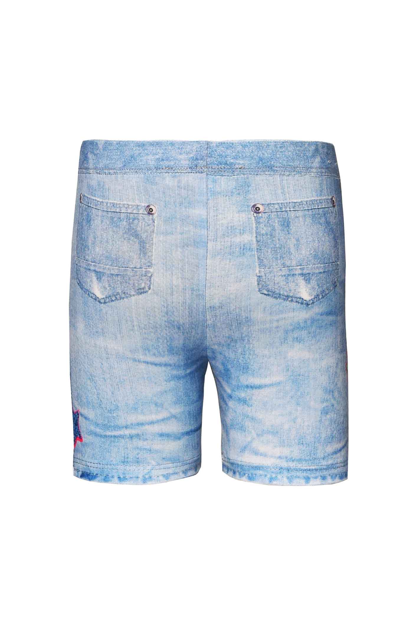 Baby Sara Little Girls LOVE Graphic Biker Jeggings