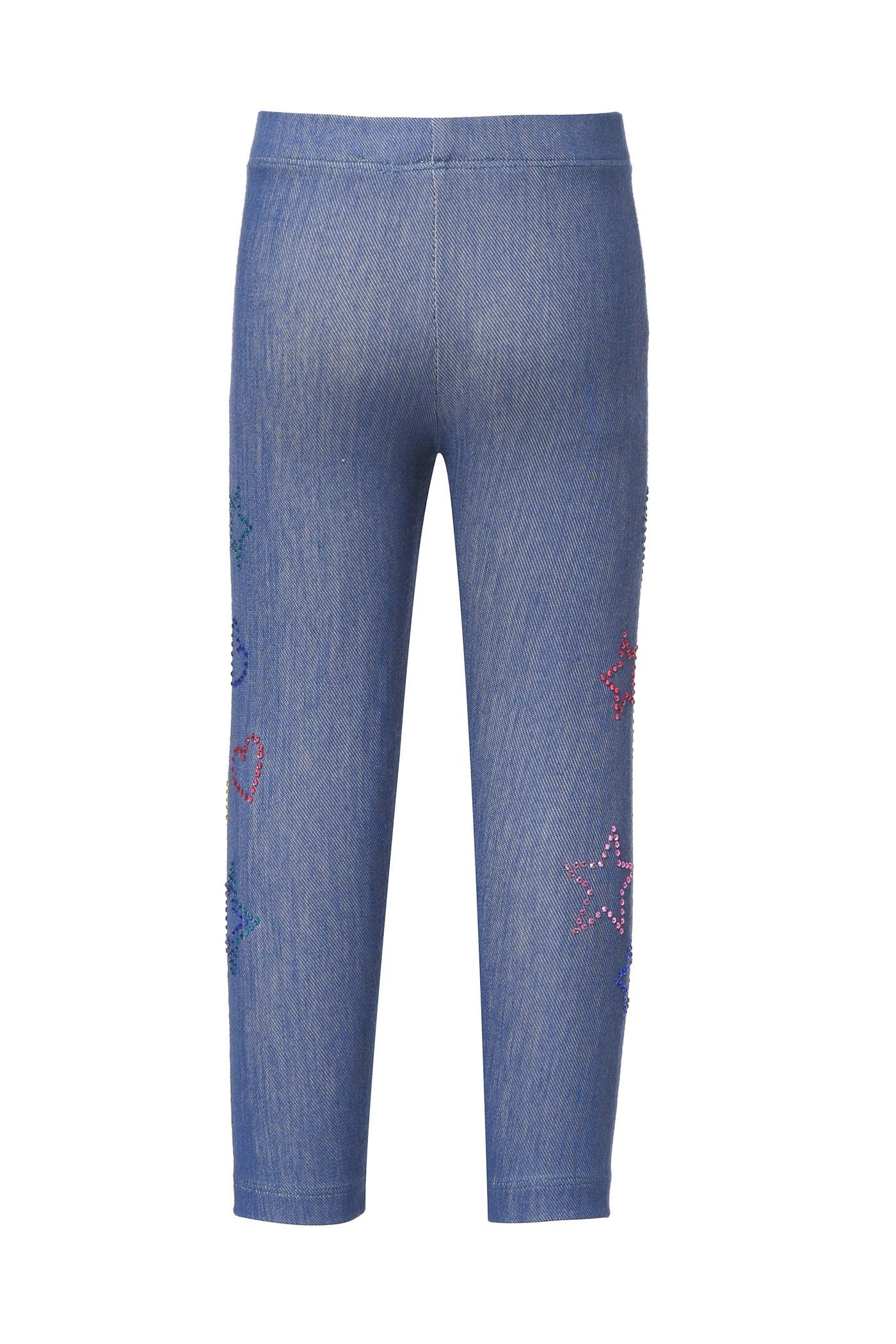 Baby Sara Baby Girl's Star & Heart Rhinestone Jeggings