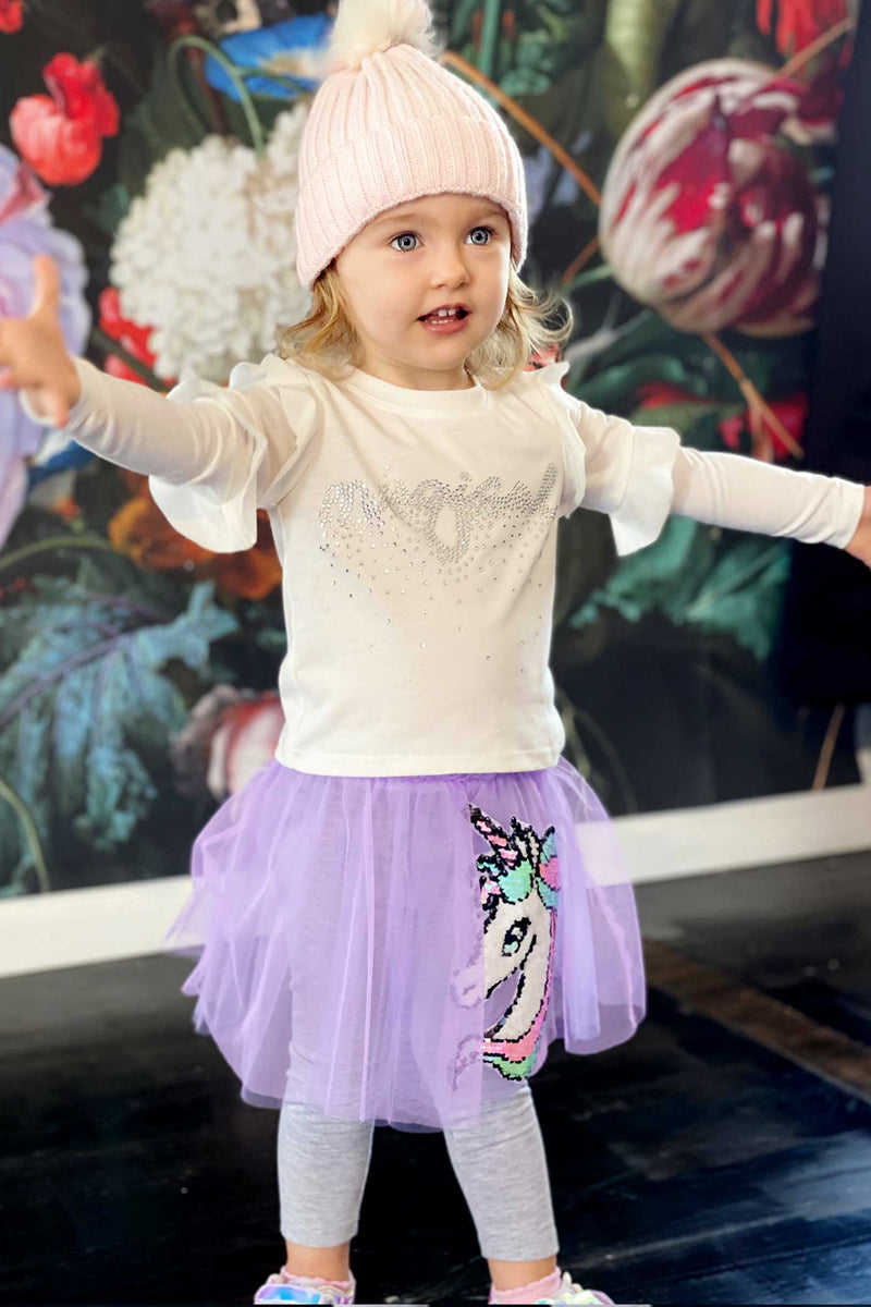 Baby Sara Little Girls Unicorn Skeggings