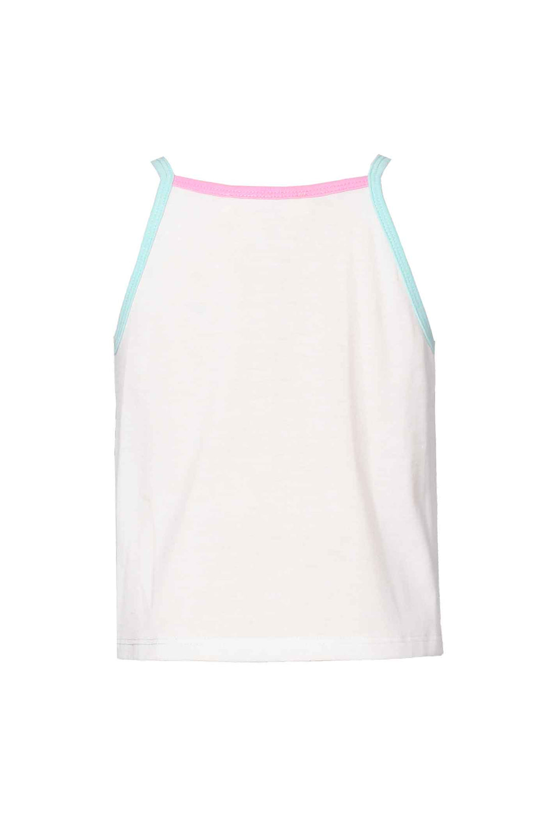 Baby Sara Little Girls Twisted Front Rainbow Cami Top
