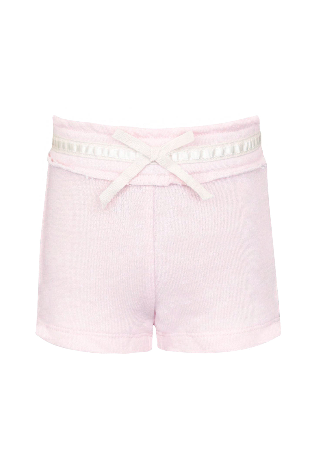 Baby Sara Baby Girl Pink French Terry Shorts