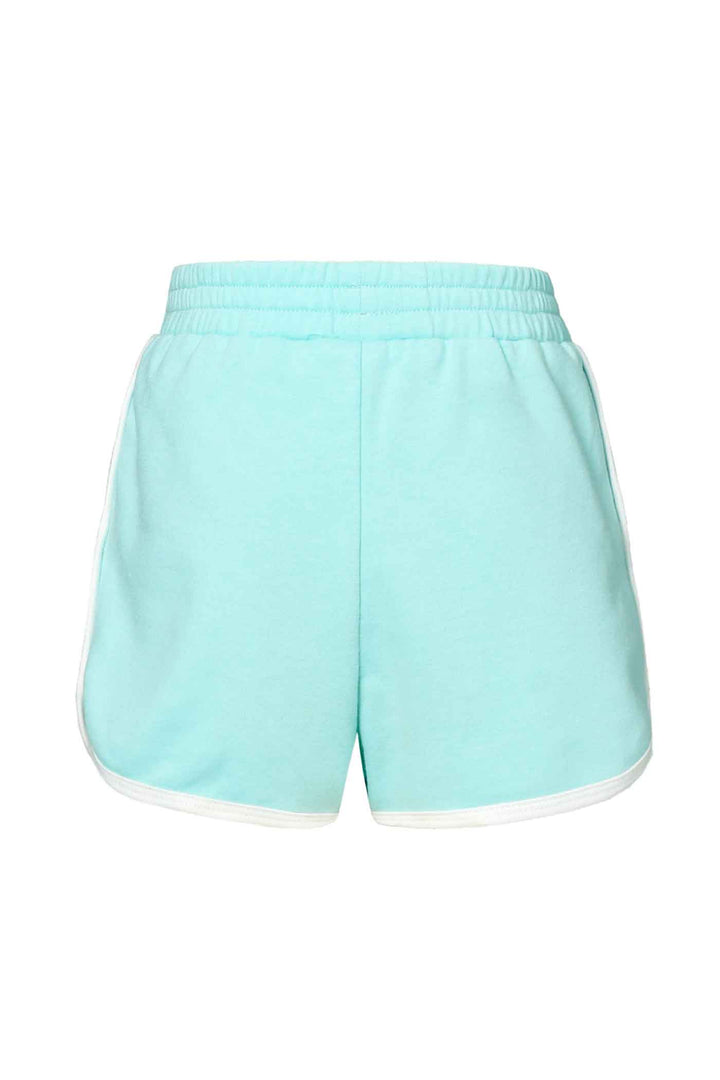 Baby Sara Little Girls Rainbow Patch Dolphin Shorts