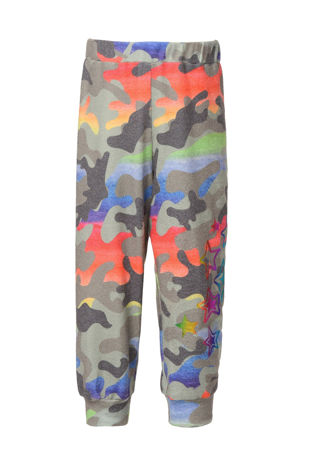 Baby Sara Baby Girl's Rainbow Camo Print Joggers