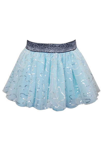 Baby Sara Little Girls Silver Sequin Embroidered Tutu Skirt Princess Holiday Christmas Xmas Years pictures