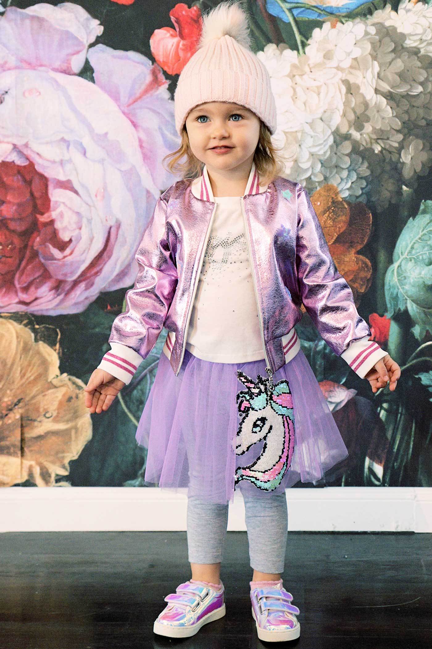 Baby Sara Little Girls Unicorn Skeggings