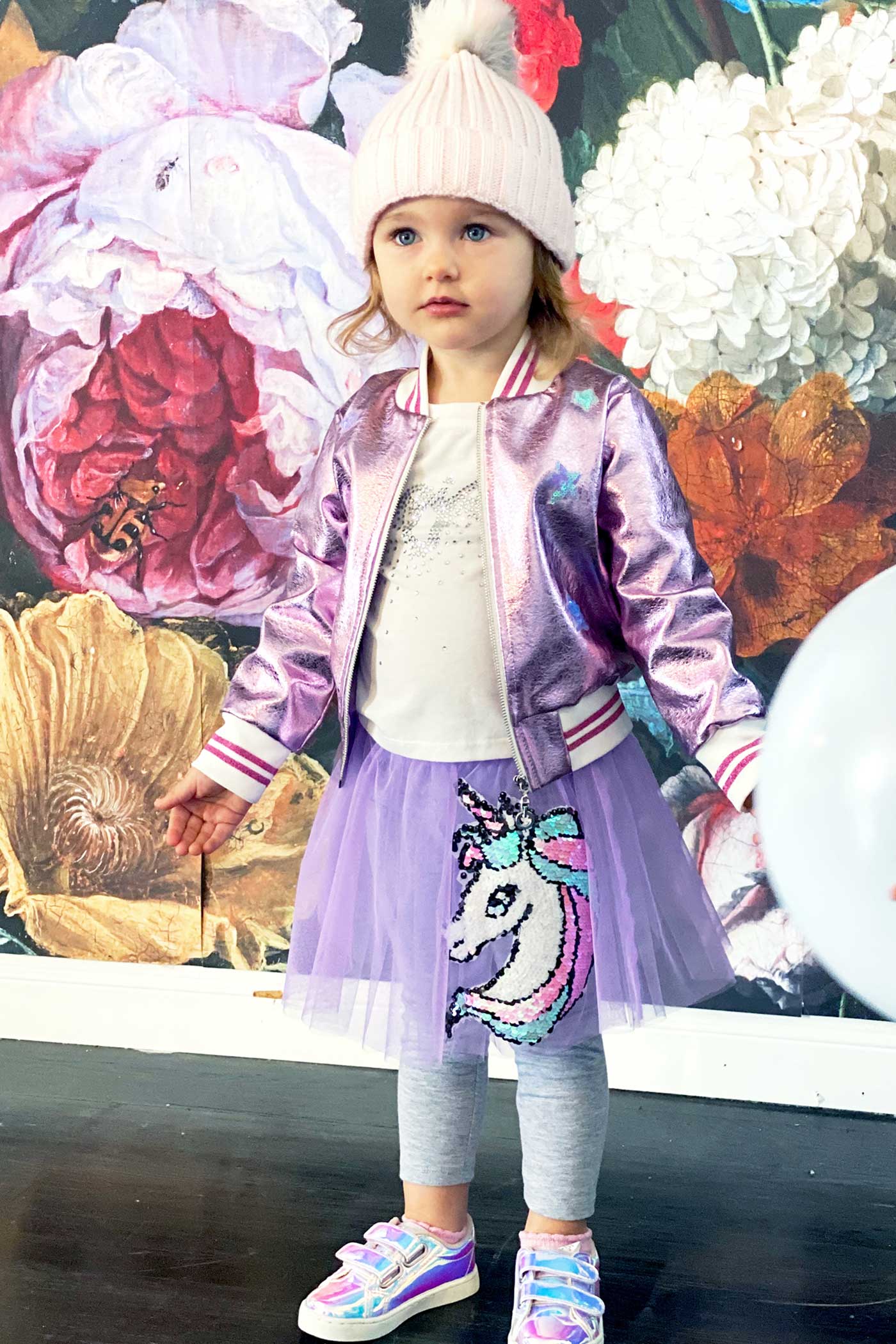 Baby Sara Little Girls Unicorn Skeggings