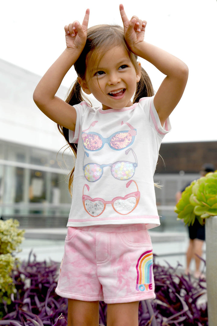 Little Girl’s Cold Shoulder Sunglasses Top