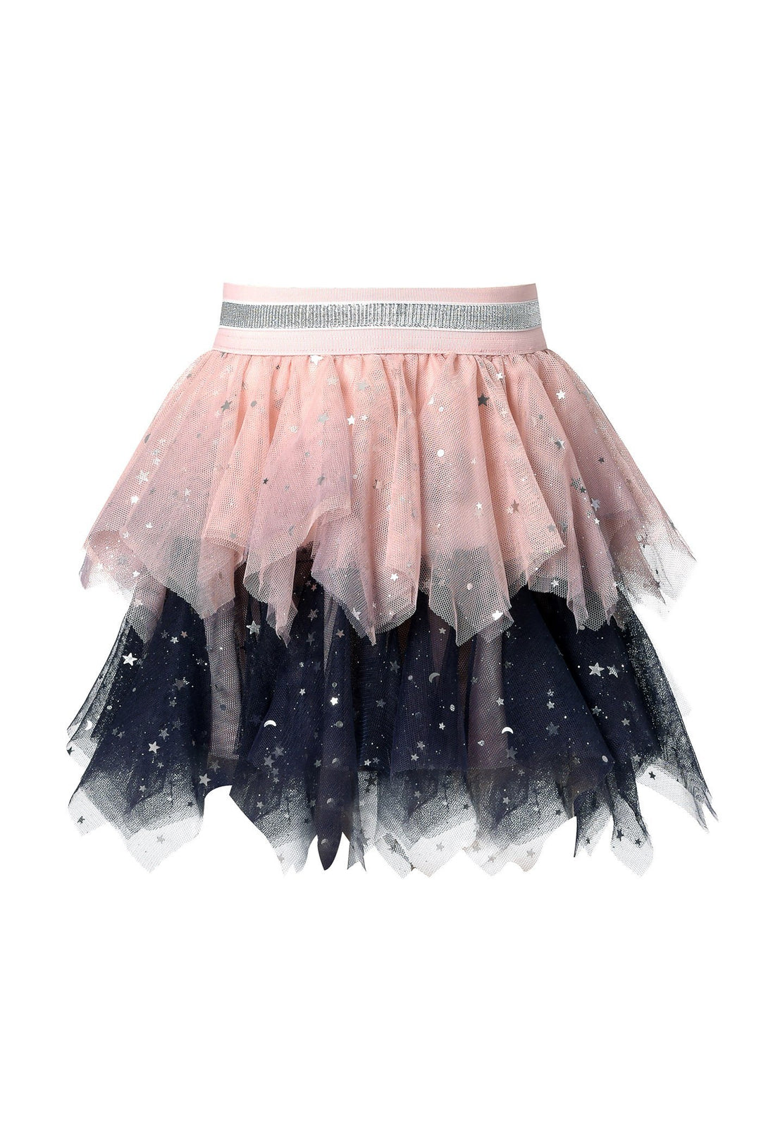 Baby Sara Baby Girl's Star Hanky Hem Mesh Tutu