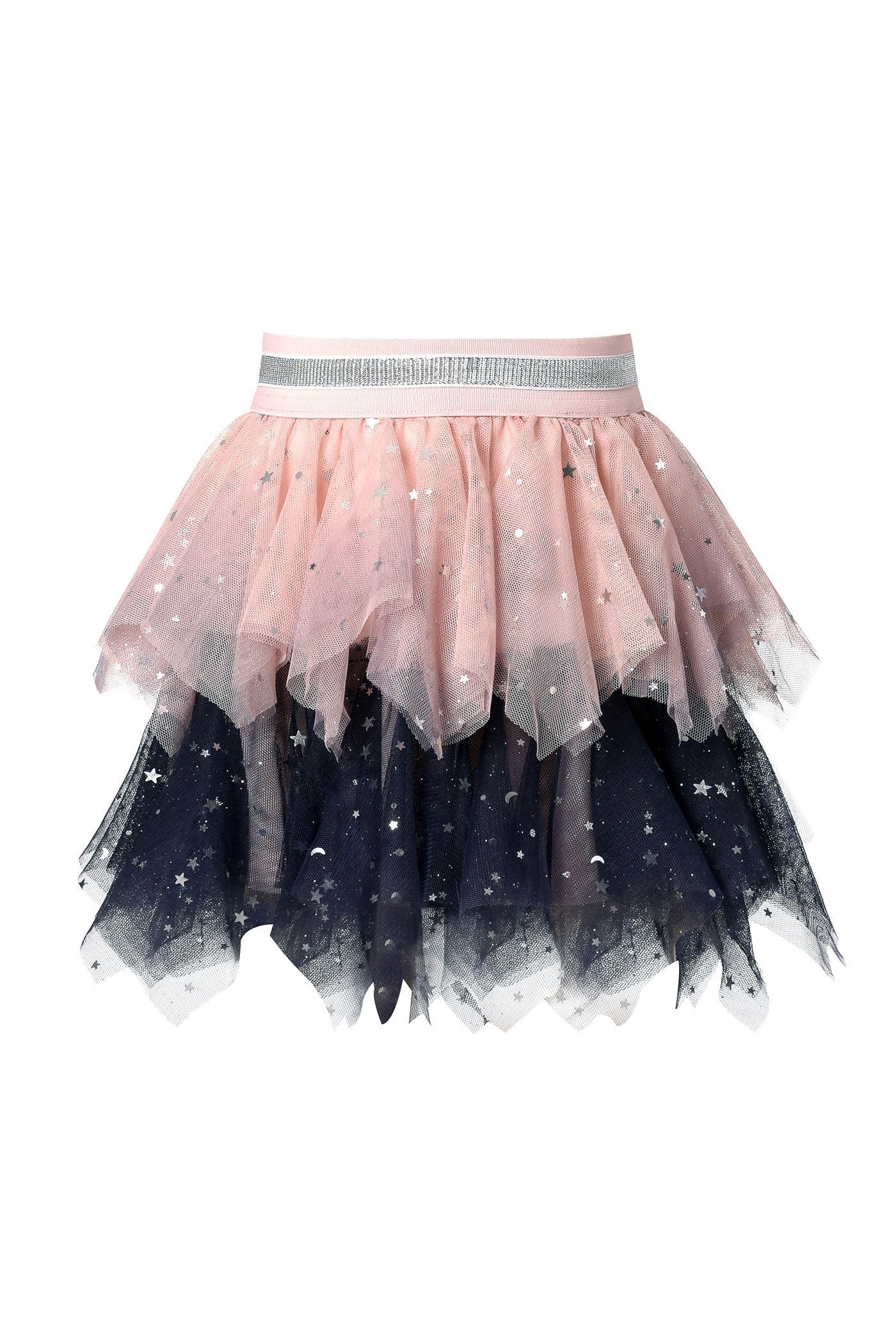 Baby Sara Baby Girl's Star Hanky Hem Mesh Tutu