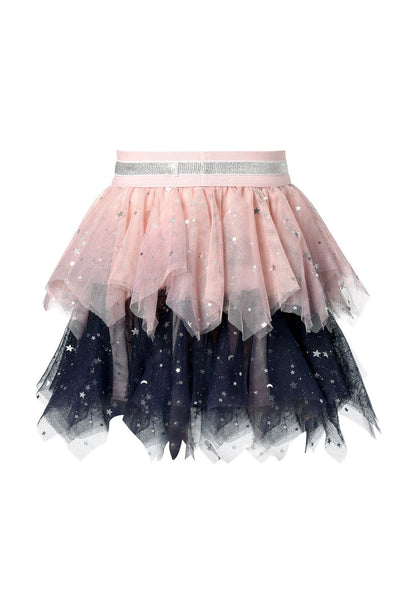 Baby Sara Baby Girl's Star Hanky Hem Mesh Tutu